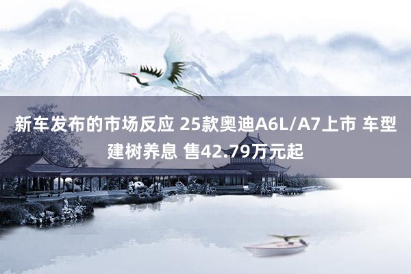 新车发布的市场反应 25款奥迪A6L/A7上市 车型建树养息 售42.79万元起