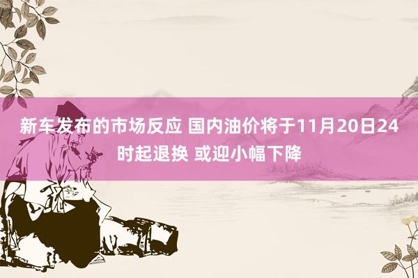 新车发布的市场反应 国内油价将于11月20日24时起退换 或